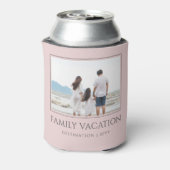 家族エレガント休暇 |家族旅行の写真 缶クーラー (缶裏面)
