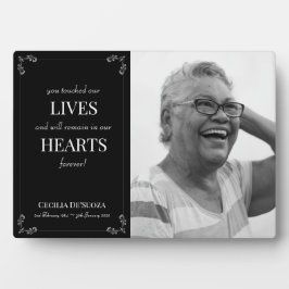 家族エレガント記念写真遺跡銘板 フォトプラーク