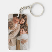 家族カスタマイズのイメージ キーホルダー (裏面)