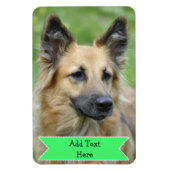 家族カスタマイズペットの写真マグネット追加文字 マグネット (縦)