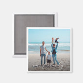 家族カスタムの写真 マグネット (正面/裏面)