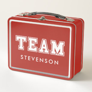 家族カスタムチーム メタルランチボックス