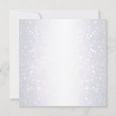 家族カスタム名付きディスコボールクリスマスカード シーズンカード (裏面)