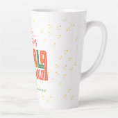 家族クリスマスカラオケチャーチカロールサービス カフェラテマグ (右)