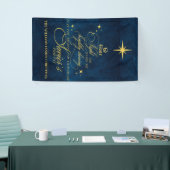 家族クリスマスカラオケチャーチカロールサービス 横断幕 (トレードショー)