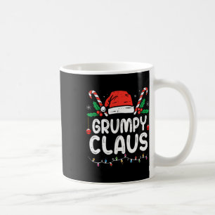家族クリスマスパジャマクリスマスライツグリンピークロース コーヒーマグカップ