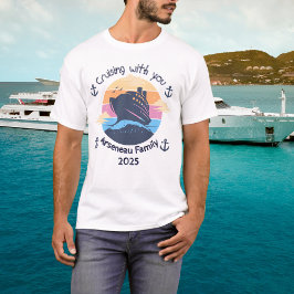 家族クルーズの憂鬱(カスタマイズ可能) Tシャツ