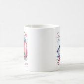 家族クルーズ名と年号入り コーヒーマグカップ (中央)