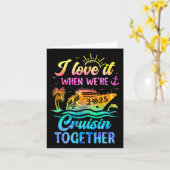 家族クルーズ2025 私たちって最高 カード (黄色い花)