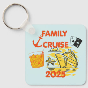 家族クルーズ 2025 キーホルダー