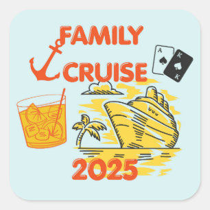 家族クルーズ 2025 スクエアシール