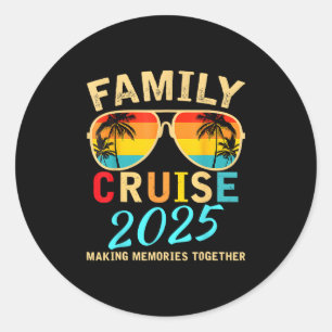 家族クルーズ 2025 ビーチ マッチング サマー バケーション ラウンドシール