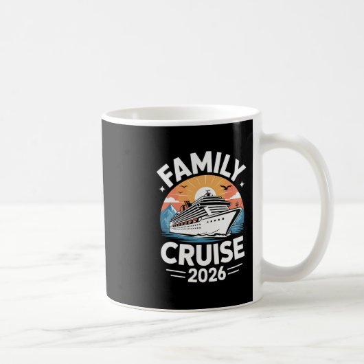 家族クルーズ 2026 クルージング コーヒーマグカップ (右)