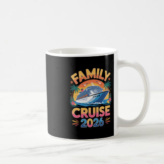 家族クルーズ 2026 面白いクルーズ 1 コーヒーマグカップ