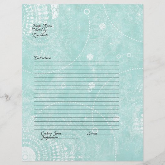 家族ジンジャーブレッドビレッジクリスマスクックブックページ (正面)