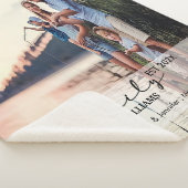 家族スタイリッシュ形見 | フパーソナライズされたルフォト シェルパブランケット (3/4)