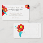 家族セラピスト結婚愛 予約カード (正面/裏面)