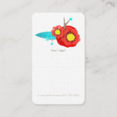 家族セラピスト結婚愛 予約カード (裏面)