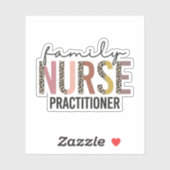 家族ナース開業医FNP感謝ギフト シール (シート)