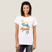 家族バカンスTシャツ Tシャツ (正面フル)
