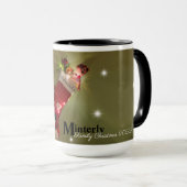 家族パーソナライズされたのクリスマスストッキング マグカップ (正面右)