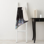 家族パーソナライズされたのクリスマスパステルの木 シェルパブランケット (インサイチュ)