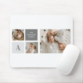 家族パーソナライズされたのコラージュの贈り物 マウスパッド (マウス)