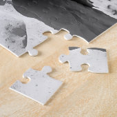 家族パーソナライズされたの休暇写真 ジグソーパズル (側面)