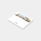 家族パーソナライズされたの写真のコラージュ名 ポストイット (アングル)