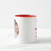 家族パーソナライズされたの写真コラージュの一種 マグカップ (中央)