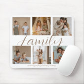 家族パーソナライズされたの写真コラージュ マウスパッド (マウス)