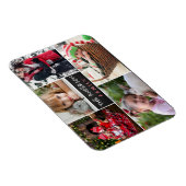 家族パーソナライズされたの写真コラージュ マグネット (右側)