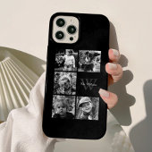 家族パーソナライズされたの写真コラージュ Case-Mate iPhoneケース