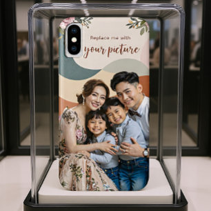家族パーソナライズされたの写真フィットモデル11-15 iPhone X ケース