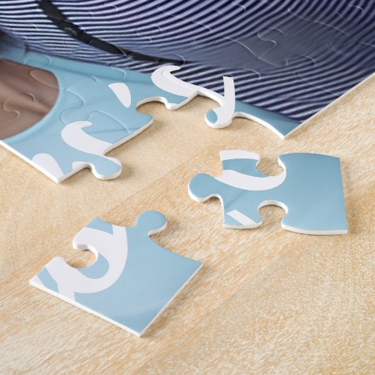 家族パーソナライズされたの写真自分で作成 ジグソーパズル (側面)