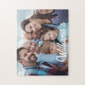 家族パーソナライズされたの写真自分で作成 ジグソーパズル (縦)