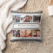 家族パーソナライズされたの写真 クッション (ブランケット)