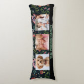 家族パーソナライズされたの写真 ボディピロー (正面縦)