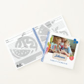 家族パーソナライズされたの料理本（写真を追加） ノートブック (内部)