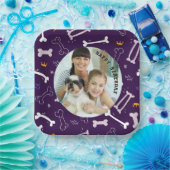 家族パーソナライズされたの誕生日 ペーパープレート (パーティー)