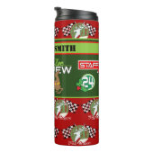 家族パーソナライズされたクリスマスイブピットクルーツタンブラー タンブラー (回転右)