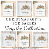 家族パーソナライズされたクリスマスレシピ手帳 ノートブック