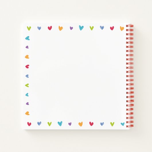 家族パーソナライズされたメモリのクックブック（写真を追加） ノートブック (裏面)