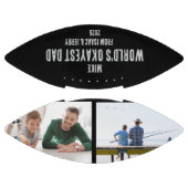 家族パーソナライズされた写真とサッカーカスタム選手 アメリカンフットボール (パネル)