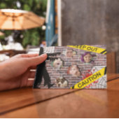 家族パーソナライズされた写真とハロウィンカード ポストカード