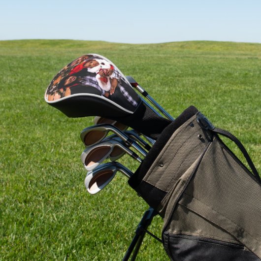 家族パーソナライズされた写真カスタム ゴルフヘッドカバー (インサイチュ)