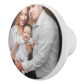 家族パーソナライズされた写真カスタム セラミックノブ (右)