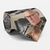 家族パーソナライズされた写真カスタム ネクタイ (ロール)