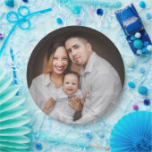 家族パーソナライズされた写真カスタム ペーパープレート (パーティー)