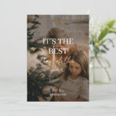 「家族パーソナライズされた写真クリスマス (スタンド正面)